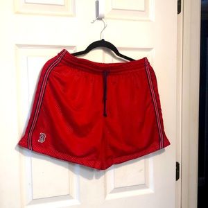 Nike Boston Red Sox mesh athletic shorts medium